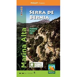 Marina Alta - Serra de Bernia Editorial Piolet