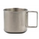 Taza acero inoxidable asa plegable 400 ml Laken