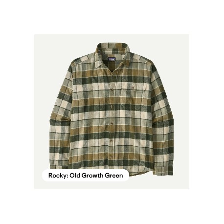 M's L/S Lw Fjord Flannel Shirt Patagonia