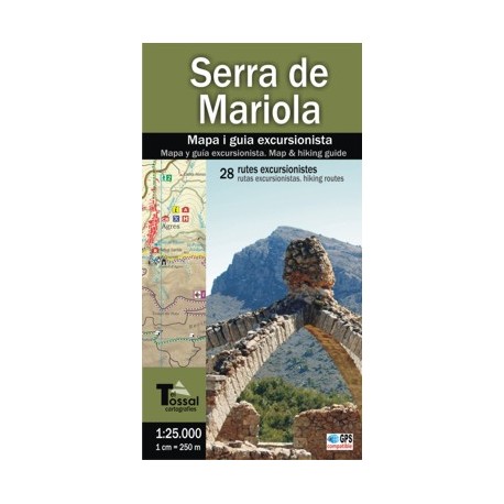 Serra de Mariola: Mapa i guia excursionista de El Tossal Cartografies
