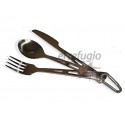 Titanium Spoon / Fork / Knife Set Vargo